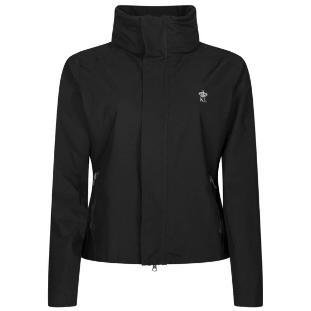 kingsland damen regenjacke debora 2360172902-6090 schwarz kaufen vorne www.hotti24.de