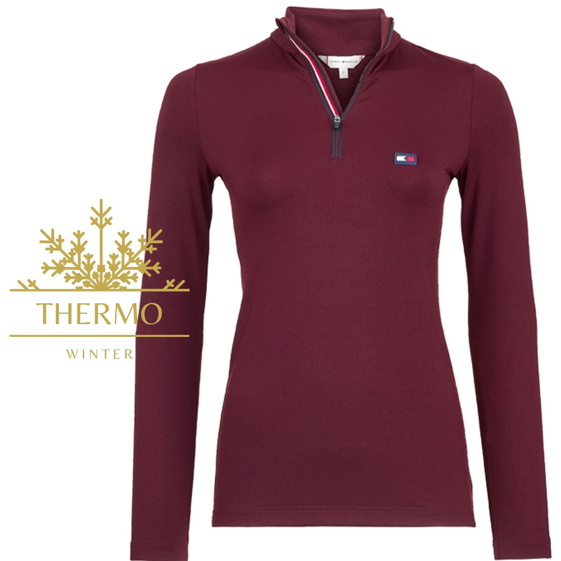 TOMMY HILFIGER »Damen Trainingshirt Thermo