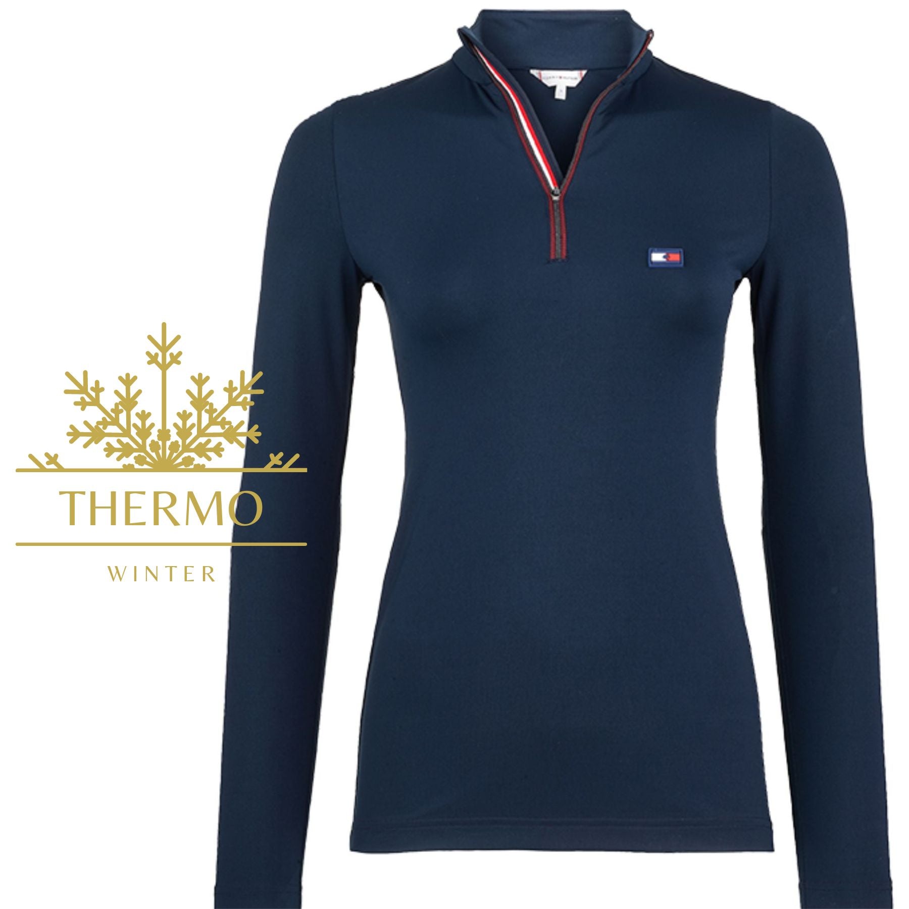 TOMMY HILFIGER »Damen Trainingshirt Thermo