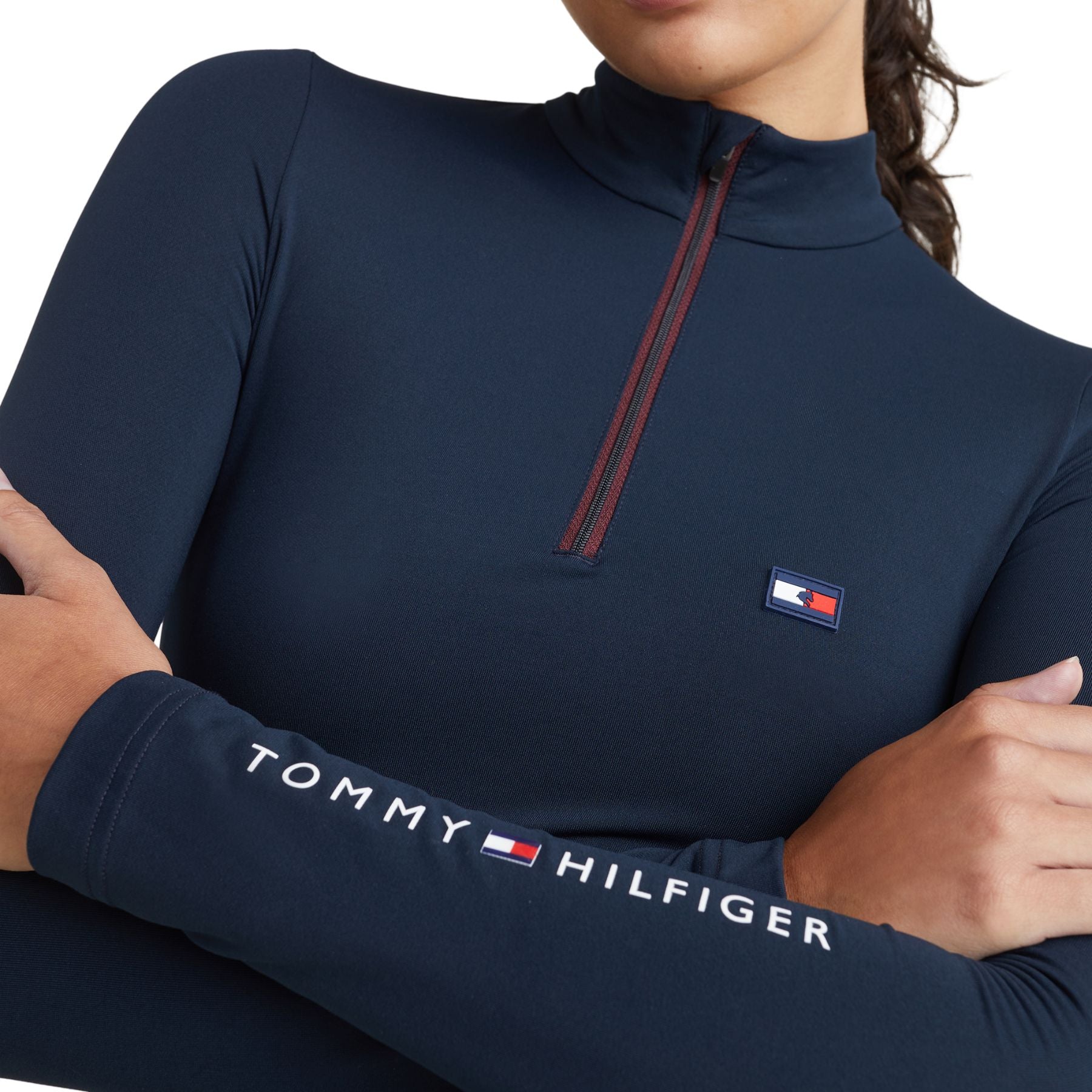 TOMMY HILFIGER »Damen Trainingshirt Thermo