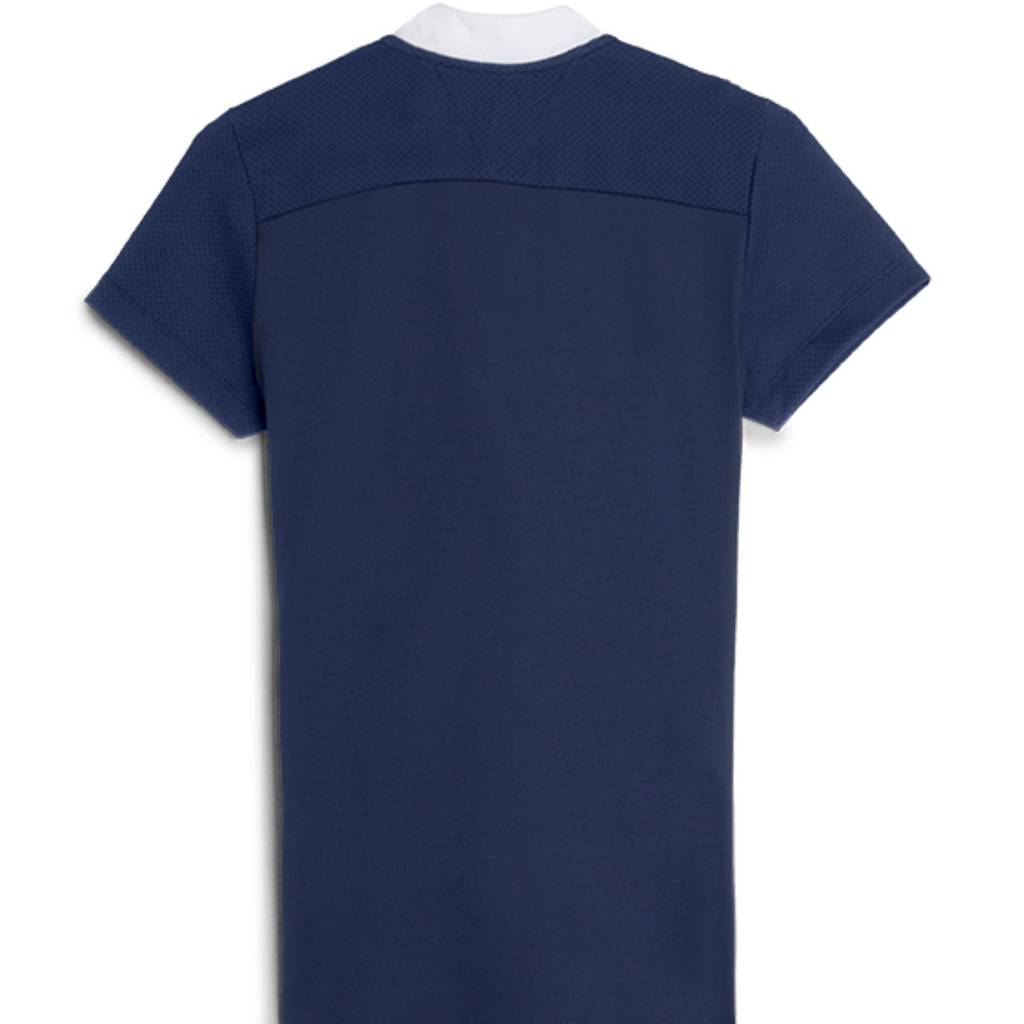 tommy hilfiger damen turniershirt blau hinten